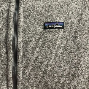Patagonia Zip-Up Sweater in Heather Gray